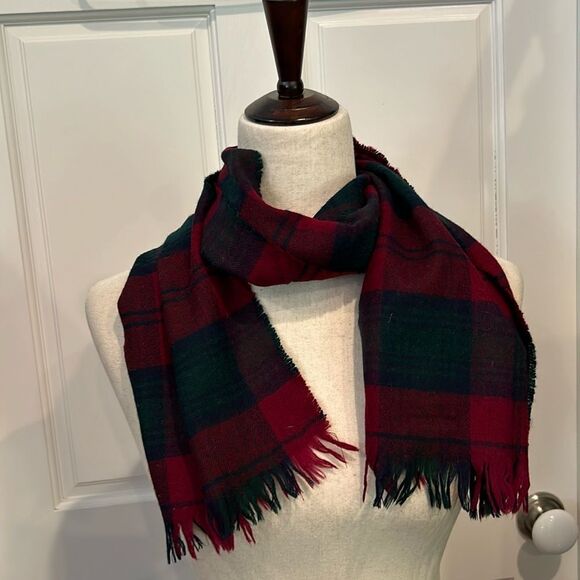 Peter Mac Arthur and Company, cashmere wool scarf lindsay print - Picture 2 of 5